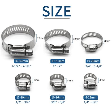 Dryer Hose Clamp Size