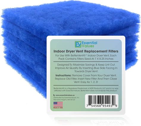 Dryer Vent Filter Replacement