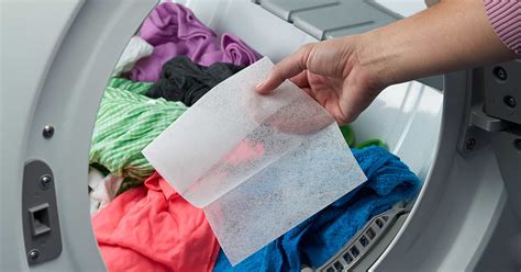 Drying Sheets in Dryer