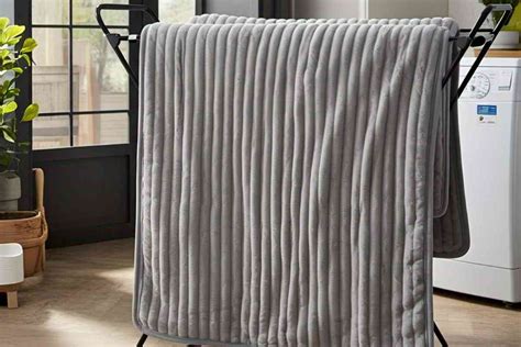 drying weighted blanket