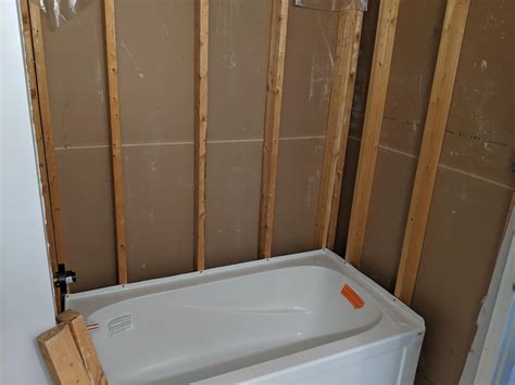 Drywall Behind Tile Shower
