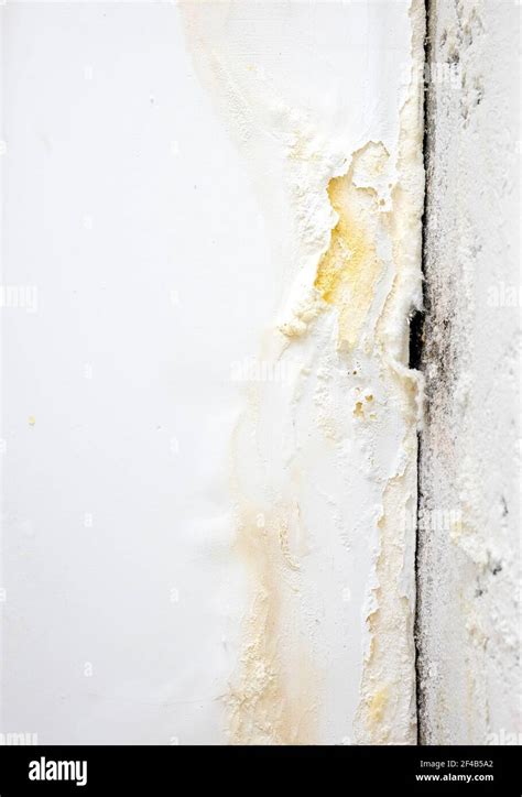 Close-up of Drywall Damage