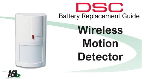 Dsc Motion Detector Battery