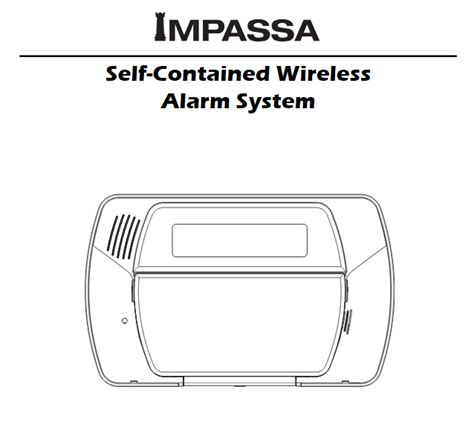 DSC Impassa User Manual Zions Security Alarms