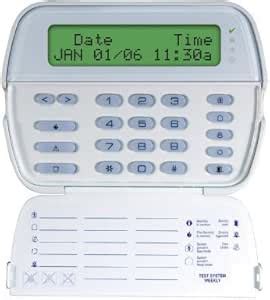 New DSC Power Series LCD5500Z LCD5500Z Alarm Keypad With Zone