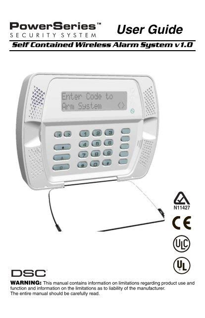 DSC Systems User Guide Smith Thompson Home Security