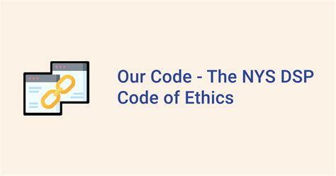 dsp code of ethics