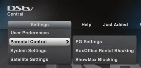 Dstv Parental Control Pin Wedding And Parenting Blog