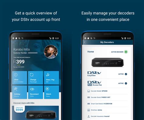 dstv south africa self service