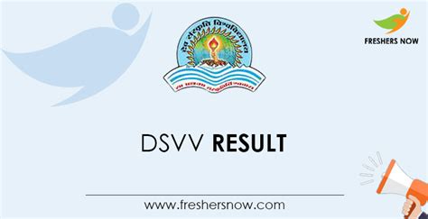 dsvv phd result 2019