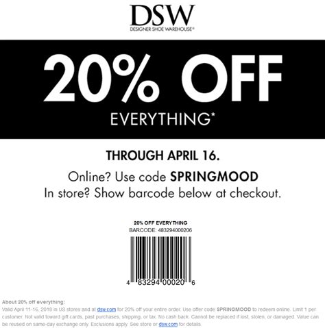 How To Get Dsw Coupon Code 20 Off In 2023
