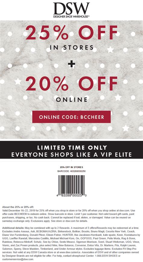 Printable Coupons For Dsw 2025 Online Andrew Kelly