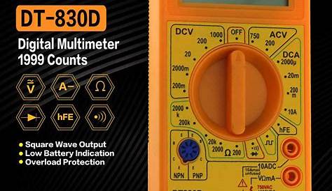 Dt830d Digital Multimeter Price In Pakistan Vintage Electrical Appliances All The Things You Had Forgotten About Electrical Appliances Appliances Electricity