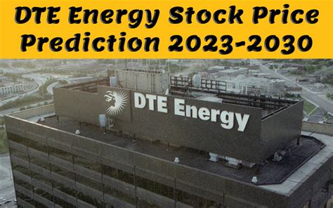 dte stock price forecast 2023