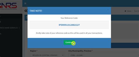 dti reference code