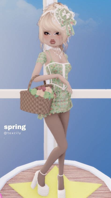 dti roblox outfit spring