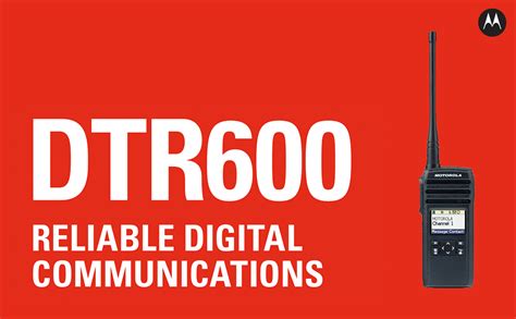 Motorola DTR600 Digital Two Way Radio CT03s