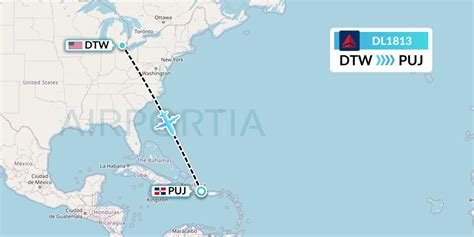 dtw to punta cana delta