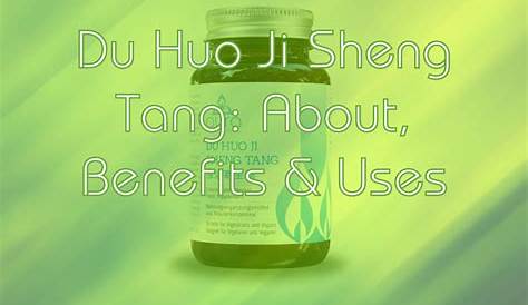 Du Huo Ji Sheng Wan 100 pills for Low Back Pain | Alternative Medicine