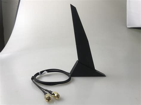 2.4GHz 5GHz Dual Band WiFi Antenna with 3 RPSMA Male Connector