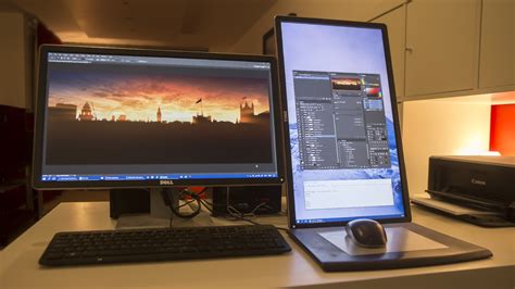 dual display desktop