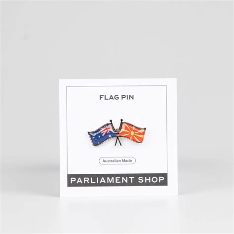 Dual Flag Pins