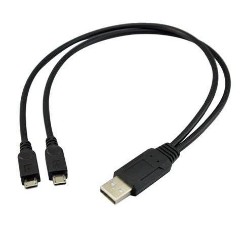 dual micro usb cable