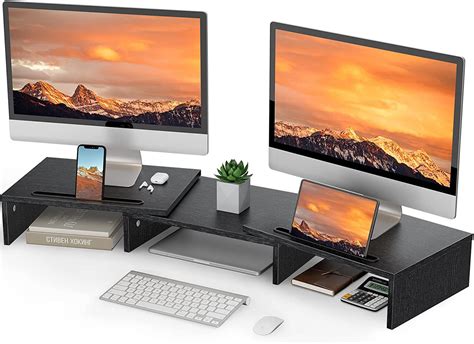 Dual Monitor Stand Riser