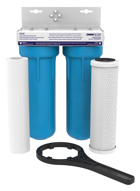 dual stage water filter cartridge
