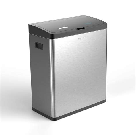 Dual Trash Can With Sensor