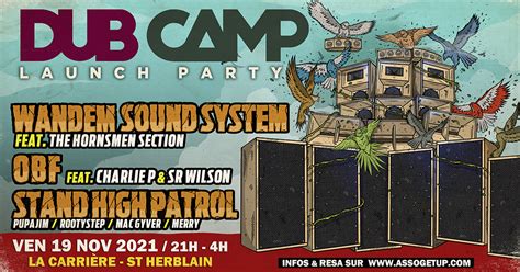 Subject Dub Camp Launch Party Update