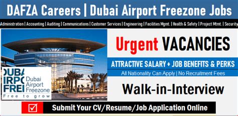 dubai airport freezone jobs