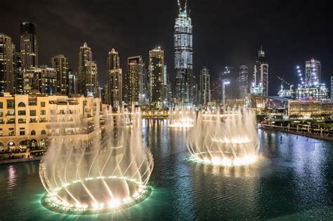 Dubai Fountain Time