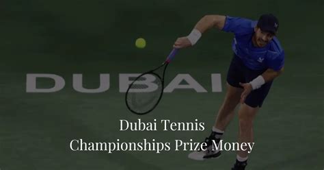 dubai open prize money 2023