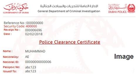 dubai police reference number check