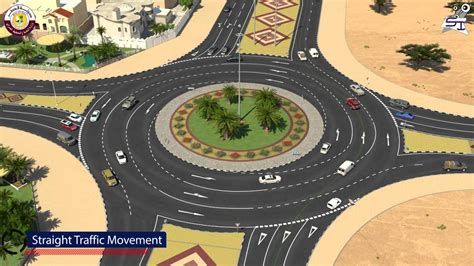 Dubai Roundabout Driving