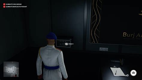 dubai security safe code hitman 3