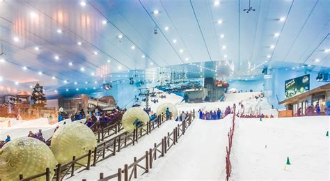dubai skiing shopping mall