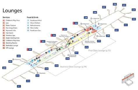 dubai terminal 3 concourse map