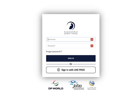 dubai trade portal log in