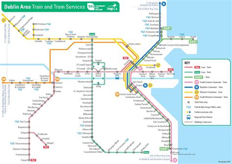 dublin ireland metro map