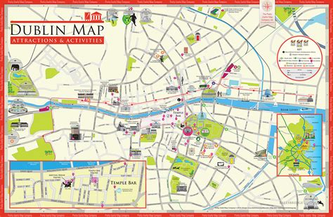 dublin map of attractions