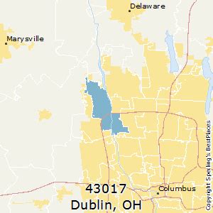 dublin ohio 43017 county