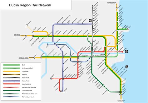 dublin rail network map