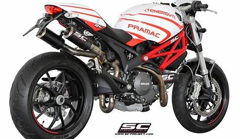 Ducati Monster 796 Akrapovic Exhaust SlipOn 696 / / 1100