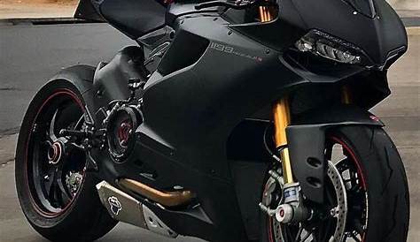 An Italian masterpiece Black Ducati 1199 Panigale