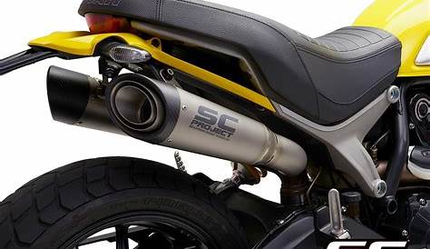 Ducati Scrambler 1100 Sport Accessories S1 Exhaust By SCProject /