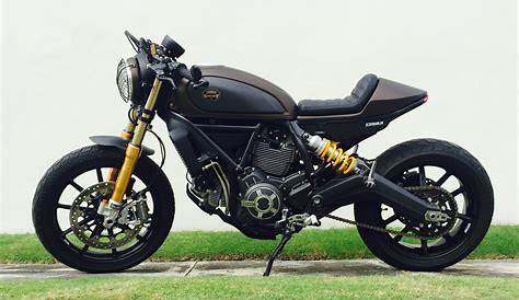Ducati Scrambler Custom Cafe Racer Motos Geniales, Motos