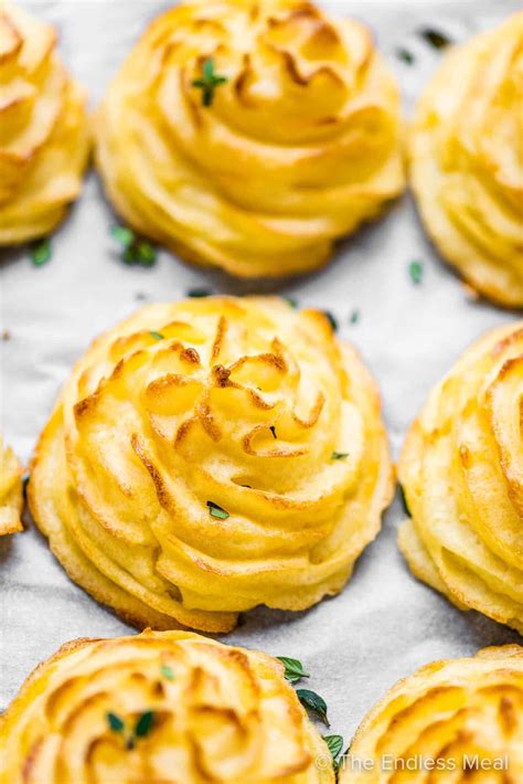 BEST Duchess Potatoes (easy to make!) The Endless Meal®