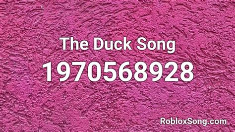 The Duck Song Roblox Id Robux Apk App